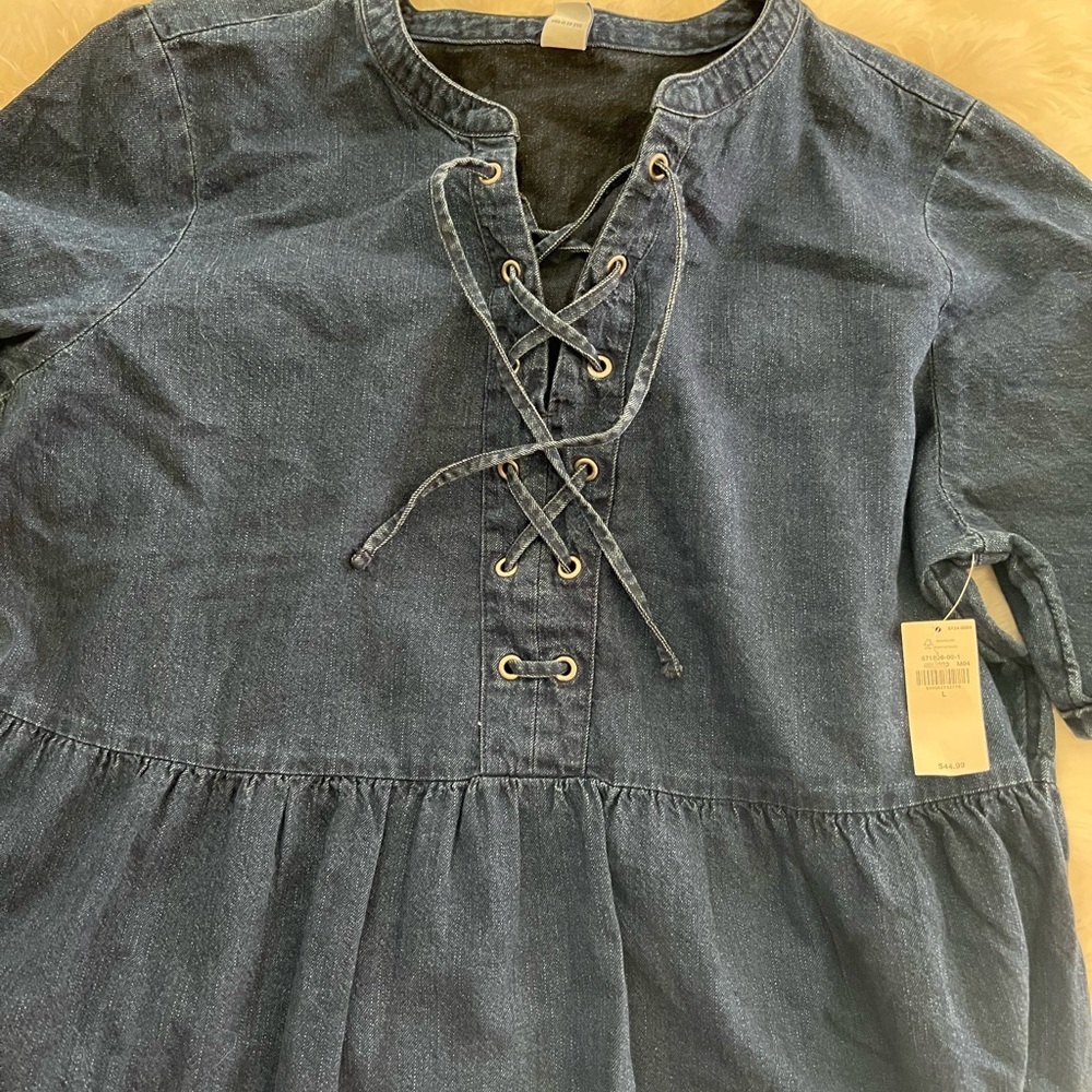 Old navy denim dress - Picture 4 of 4